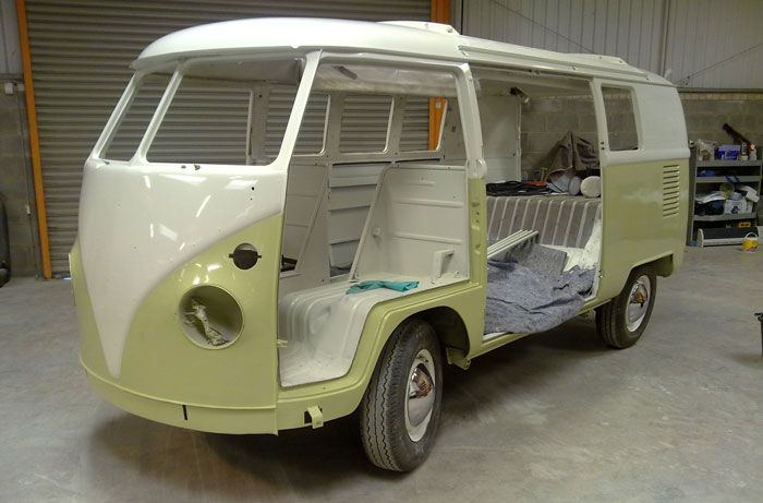 VW Campervan after restoration by Hilltop Classics